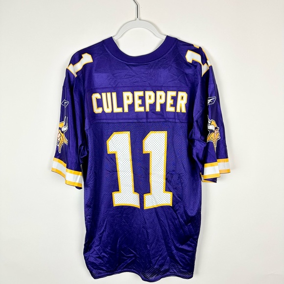 Reebok Other - Vintage Reebok Minnesota Vikings Daunte Culpepper Purple Jersey Size Large Y2K